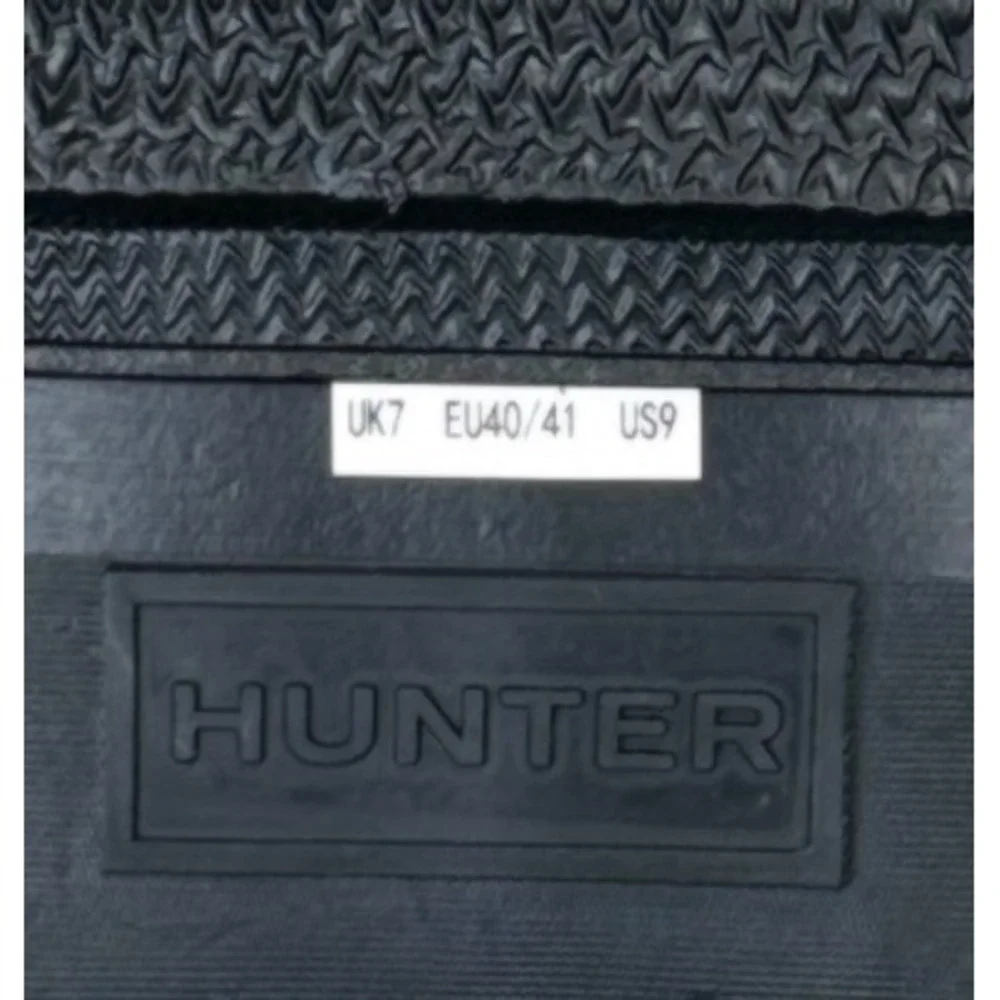Hunter Womens Original Short Rain Boot Matte Black WFS1000RMA US 9 UK 7 EU 40/41